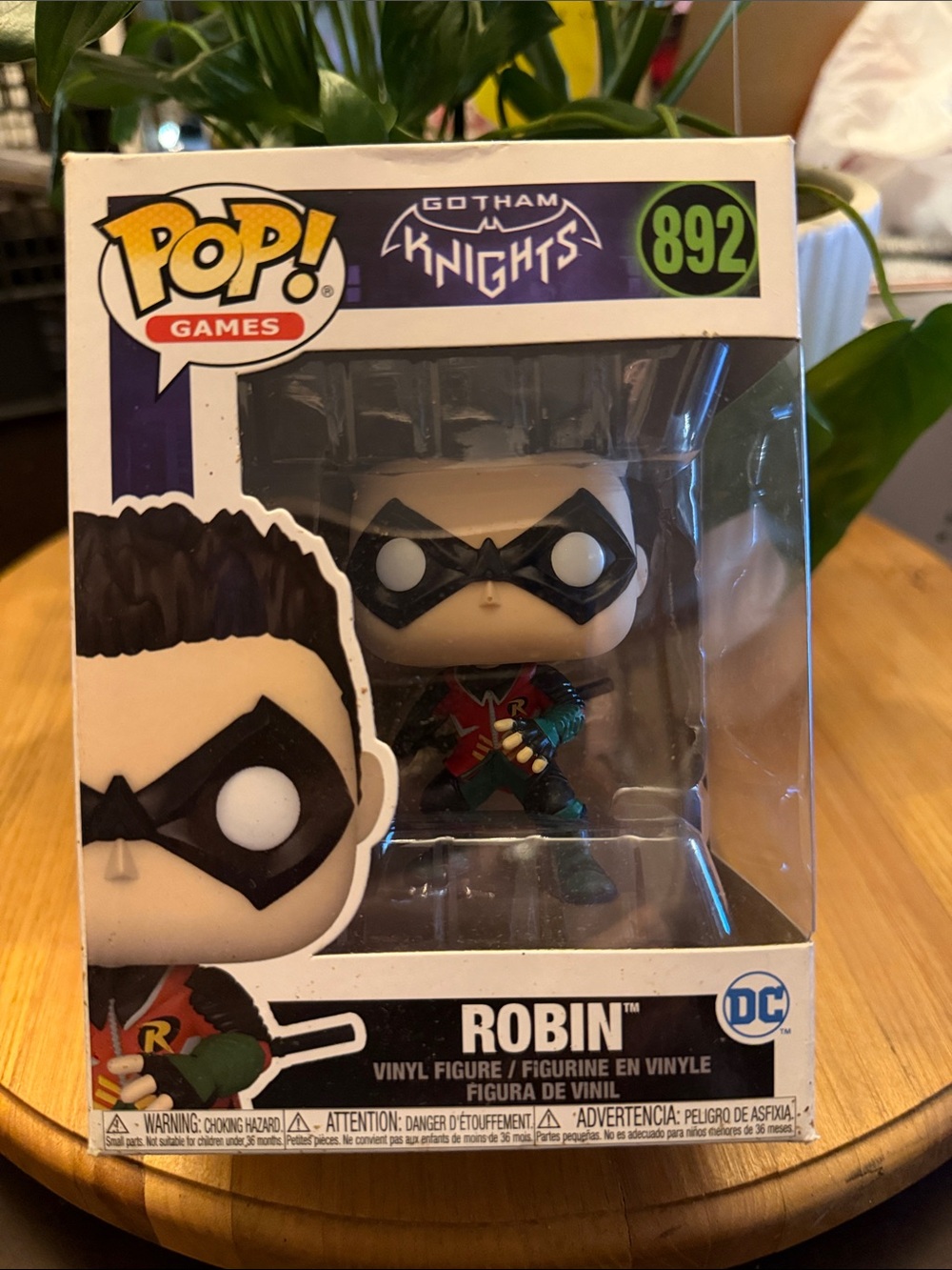 Funko Pop! Games Robin Vinyl Figure - Black, Red, Green